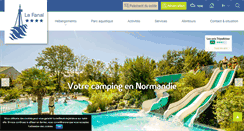 Desktop Screenshot of camping-normandie-fanal.fr